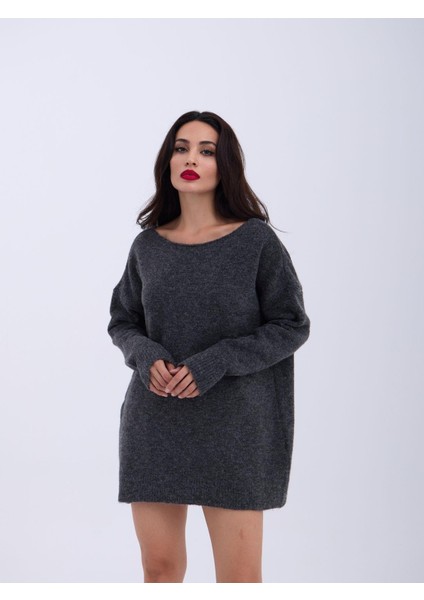 43221 Triko Arka V Salaş Kazak-Antrasit fiyatları