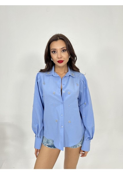 6871 Gömlek-Koyu Mavi