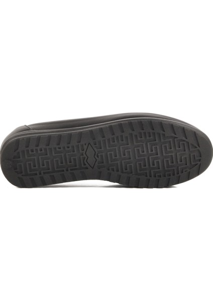 Siyah Deri Jel Taban Anatomik Kadın Casual Ayakkabı 230 Z indirimleri