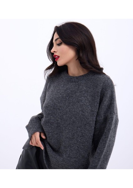 43031 Triko Yarım Balıkçı Kısa Kazak-Antrasit indirimleri