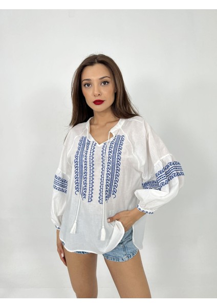 6894 Gömlek-Ekru fiyatları