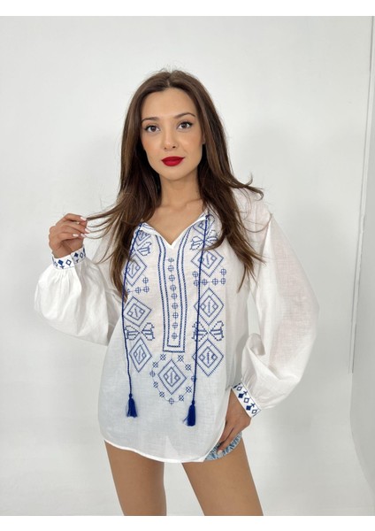 6896 Gömlek-Ekru modelleri