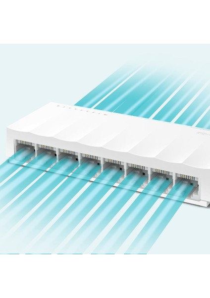Tp-Lınk LS1008 8 Port 10/100 Plastik Kasa Swıtch