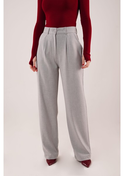 Premium Model Oturtmalı Gri Pantolon fiyatları