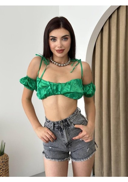 Kelsey Saten Büstiyer