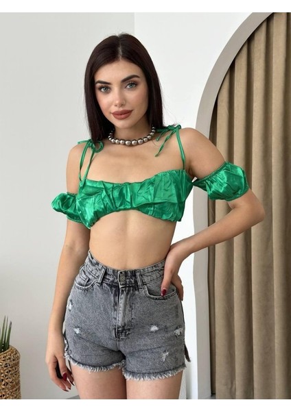 Kelsey Saten Büstiyer