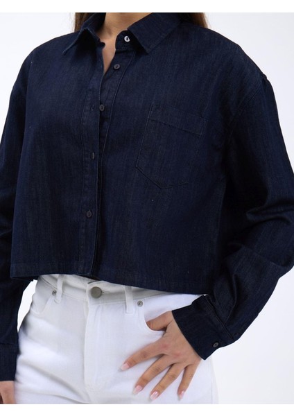 7362 Kot Gömlek-Lacivert fiyatları