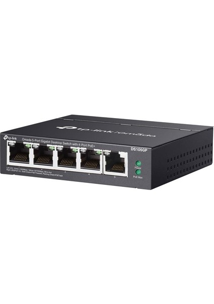 Omada DS105GP 4 Port Gıgabıt + 1 Port Gıgabıt Uplınk 65W Poe Yönetilemez Swıtch fiyatları