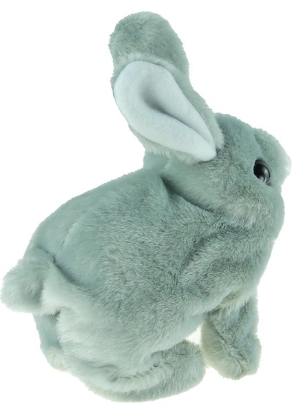 Oyuncak Tavşan Sevimli Pelüş Tavşan Gri Sesli Hareket Pilli 17CM fiyatları