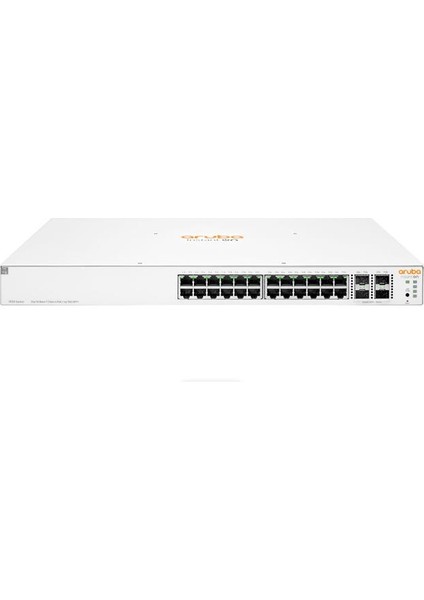 e Aruba Ion JL684B 1930 24 Port GIGABIT+4X10GB Sfp Yönetilebilir L2+ Rackmount 370W Poe Swıtch