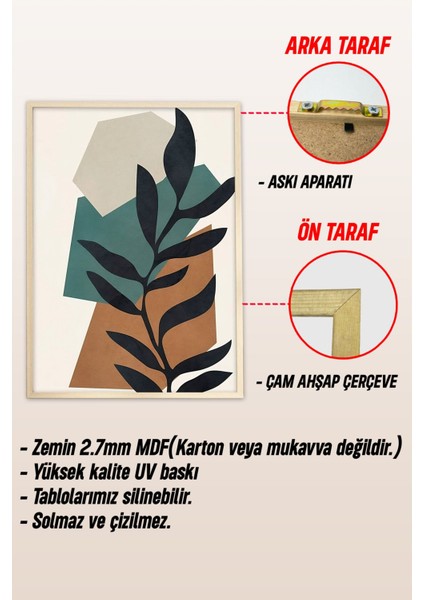 Ahşap Çerçeveli Mdf Tek Tablo Ahşap Retro Dekoru Tablo (Kendi Tablo Setinizi Oluşturacağınız Liste) Çerçeveli 1010