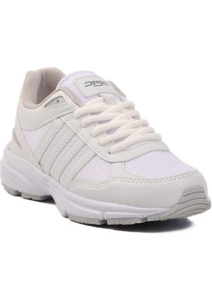 Buz-Beyaz Erkek Spor Ayakkabı Disc 25103 M