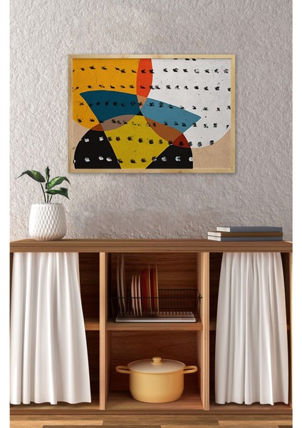 Ahşap Çerçeveli Mdf Tek Tablo Abstract Yüz Modeli Tablo (Kendi Tablo Setinizi Oluşturacağınız Liste) Çerçevelli 1097