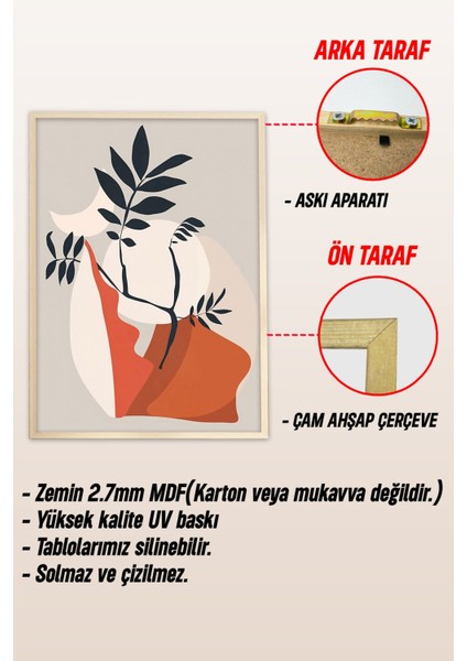 Ahşap Çerçeveli Mdf Tek Tablo Ahşap Retro Dekoru Tablo (Kendi Tablo Setinizi Oluşturacağınız Liste) Çerçeveli 1011