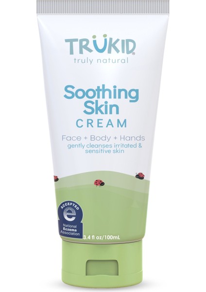 Trubaby Soothing Skin (Eczema) Cream 100 ml - Egzamalı Ciltler Için Doğal Bakım