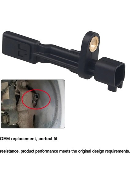 2 Adet Arka Abs Tekerlek Hız Sensörü Jeep Wrangler Liberty Dodge Nitro 52125003AB ALS1932 SU9956 5S8494 Araba Aksesuarları (Yurt Dışından) fiyatları