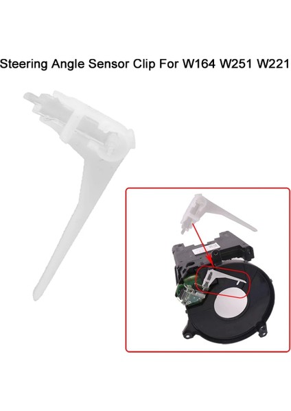 Araba Tamir Direksiyon Açı Sensörü Klip Mercedes Benz Için W211 W164 W241 W171 R300 S300 (Yurt Dışından) fırsatları