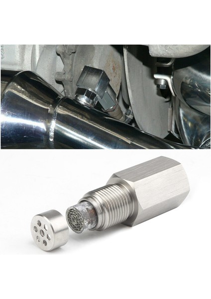 M18X1.5 O2 Oksijen Sensörü Adaptörü, Decat Hidrojen Lambda O2 Genişletici Spacer Cel Fix Check Motor Için Filtre Elemanları ile (Yurt Dışından) fiyatları