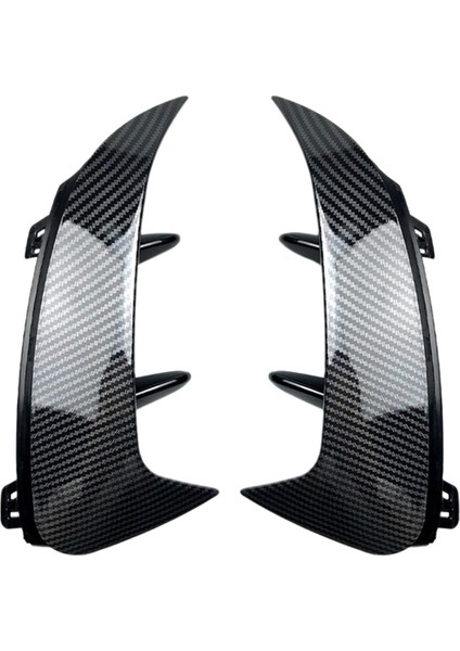 Çift Arka Tampon Spoyleri Kanatçık Ayırıcıları Mercedes Benz W177 Amg Line Hatchback A180 A200 A220 A160 A250 (Yurt Dışından)