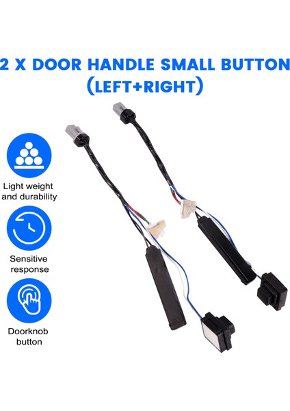 Kia Kx5 Sportage Ql 2016 Için Lh Rh Ön Kapı Kolu Küçük Düğme 82657D9000 82658D9000 (Yurt Dışından) indirimleri