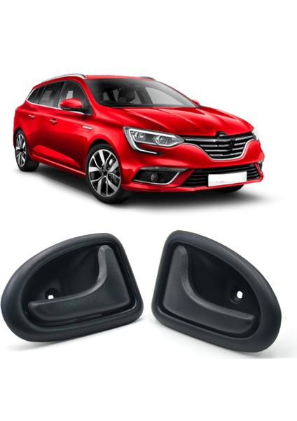Araba Iç Kapı Kolu 8200646948 8200646939 Renault Megane Clio 2 Ön Sol + Sağ (Yurt Dışından) fiyatları
