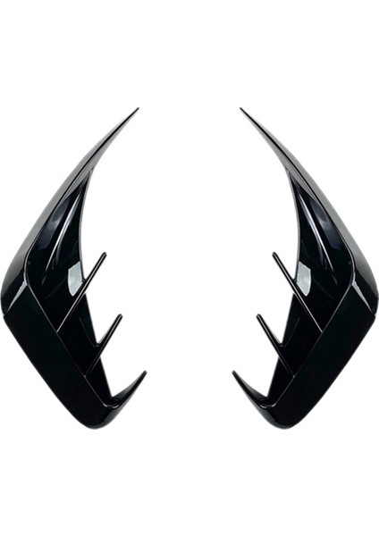 Siyah Araba Arka Tampon Ayırıcı Kanatlı Spoiler Bmw 3 Serisi G20 G28 318I 320I 330I 2019-2022 (Yurt Dışından)