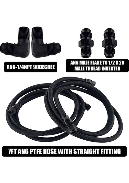 Otomatik Şanzıman Soğutucu An6 -6AN Hortum Hattı Kiti Gm 4L60E 4L65E TH350 TH400 Için (Yurt Dışından) fiyatları