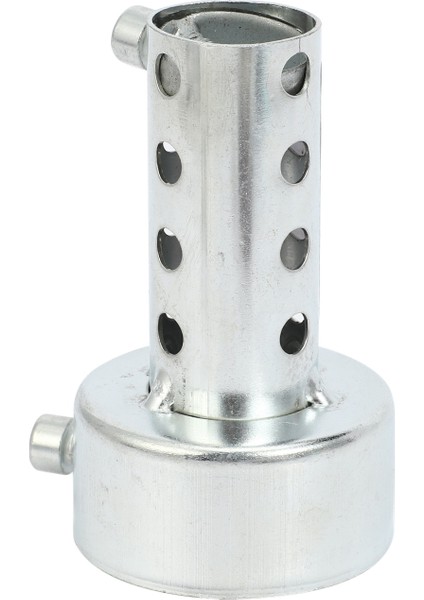 Gümüş Motosiklet Egzoz Kutusu Susturucu Ekleme Baffle Db Killer Susturucu 48MM x 80MM (Yurt Dışından)