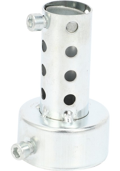 Gümüş Motosiklet Egzoz Kutusu Susturucu Ekleme Baffle Db Killer Susturucu 48MM x 80MM (Yurt Dışından)