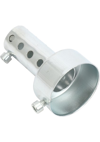 Gümüş Motosiklet Egzoz Kutusu Susturucu Ekleme Baffle Db Killer Susturucu 48MM x 80MM (Yurt Dışından)