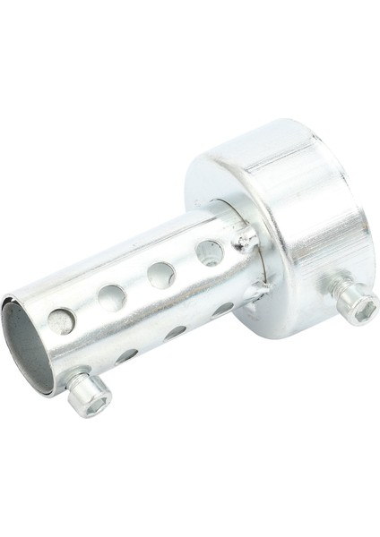 Gümüş Motosiklet Egzoz Kutusu Susturucu Ekleme Baffle Db Killer Susturucu 48MM x 80MM (Yurt Dışından)