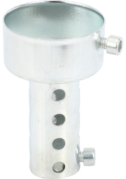 Gümüş Motosiklet Egzoz Kutusu Susturucu Ekleme Baffle Db Killer Susturucu 48MM x 80MM (Yurt Dışından)