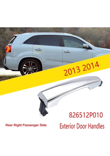 826512P010 Evrensel Arka Kapı Sol + Sağ Dış Kapı Kolları Kia Sorento 2013 2014 (Yurt Dışından) indirimleri