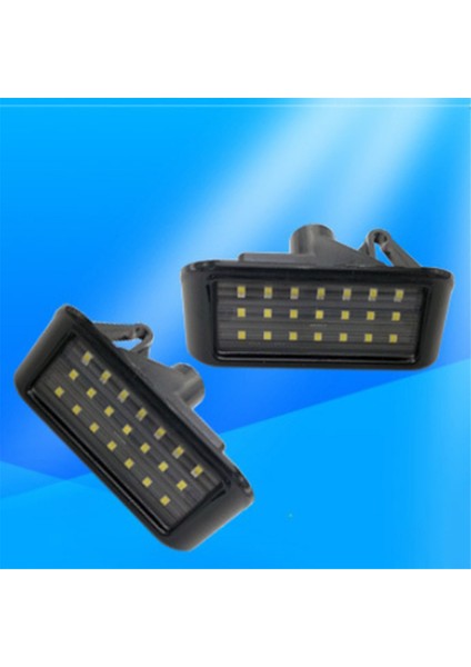 Araba Arka LED Plaka Aydınlatma Işığı Fiat Scudo 2007-2023 Için Peugeot Araba Aksesuarları 6340G7 6340E9 (Yurt Dışından) modelleri