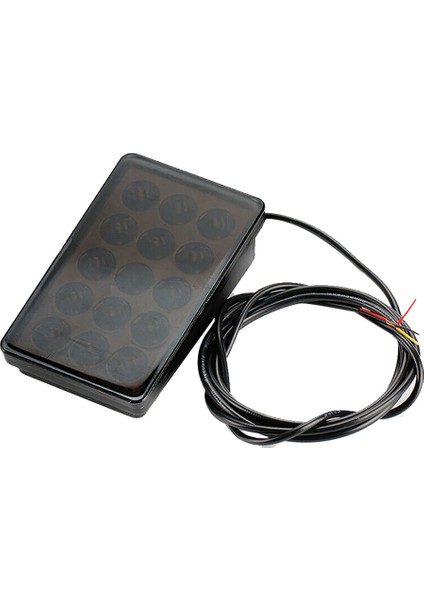 LED Araç Fren Lambası 15LED F1 Stil Evrensel Kabuk Pilot Işık Araba Arka Spoiler LED Fren Lambası Kuyruk Lambası Siyah Kabuk (Yurt Dışından) indirimleri