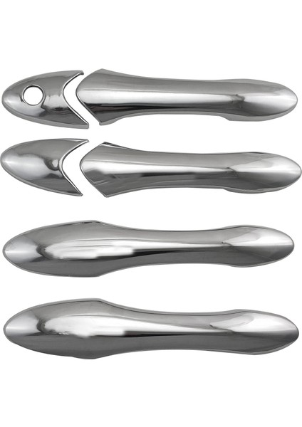 Honda Freed 2008-2016 Krom Dış Dış Kapı Kolu Koruyucu Kapak Trim Dekoratif Kalıplama Şekillendirme (1 Delik) (Yurt Dışından)