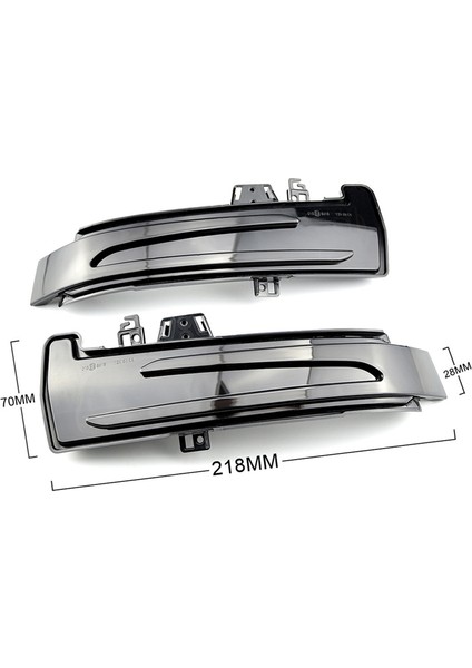 Dinamik LED Dönüş Sinyali Dikiz Aynası Göstergesi Flaşör Işık Mercedes Benz Için W204 W176 W212 Cla Abces Gla Sınıfı (Yurt Dışından) fırsatları