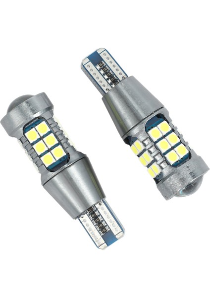 2 Adet Araba LED Ampul Dönüş Sinyali 3030 27SMD T15 Geri Vites Lambası Kod Çözücü Fren Lambası Araba Yedek Ampulü Işık Arka Lambası Siyah ve Beyaz (Yurt Dışından) fiyatları