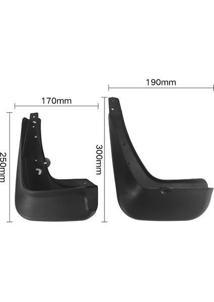 Hyundai Accent Solaris 2011-2016 Aksesuarları Için Araba Çamurluk Çamurlukları Çamurluklar (Yurt Dışından) indirimleri