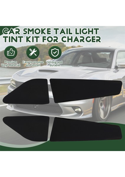 Dodge Charger 2015-2020 Için Araba Duman Arka Lambası Renk Tonu Kiti (Yurt Dışından) modelleri