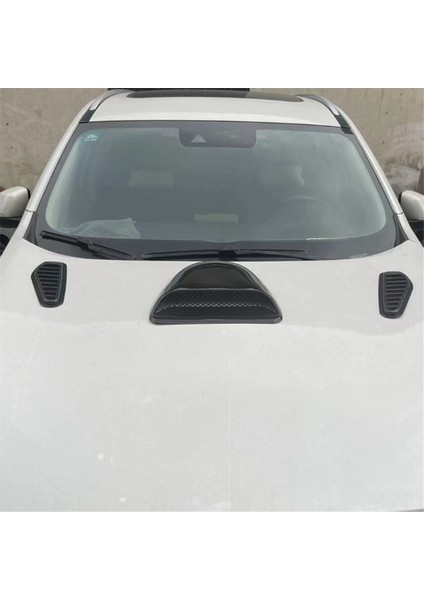 Araba Hava Akışı Girişi Kaput Kepçesi Havalandırma Bonnet Dekoratif Kapaklar Yarış Stili Kaput Havalandırma Ön Motor Kapağı Evrensel A (Yurt Dışından) fırsatları