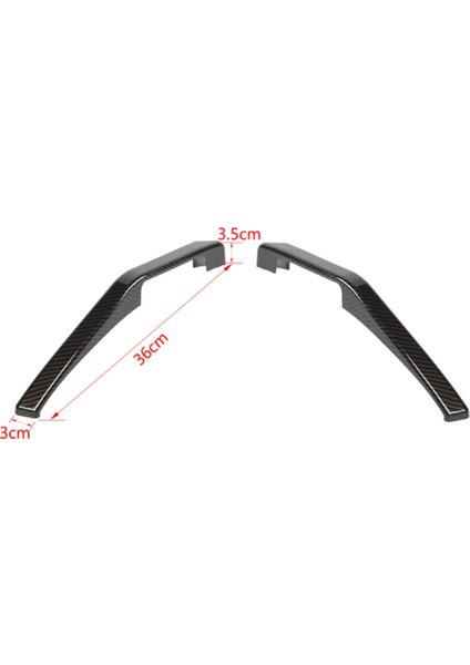 Ön Motor Genişletilmiş Kapak Trim Etiket Dekoratif Ford Bronco 2021 2022 Aksesuarları, Abs Karbon Fiber (Yurt Dışından) fırsatları