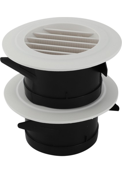 2 Parça 4 Inç Havalandırma Panjuru, Banyo Ofis Ev Için Dahili Sineklik ile Hava Izgara Kapağı (Yurt Dışından) modelleri