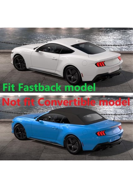 Kapı Pencere Kaldırma Anahtarı Paneli Kapağı Döşeme Ford Mustang 2024 Iç Aksesuarlar Karbon Fiber (Yurt Dışından) fırsatları