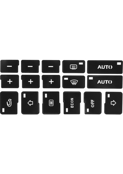 -Audi A4, B6, B7 2000-2004 Ac Iklim Kontrol Düğmesi Tamir Çıkartmaları Etiket (Yurt Dışından)