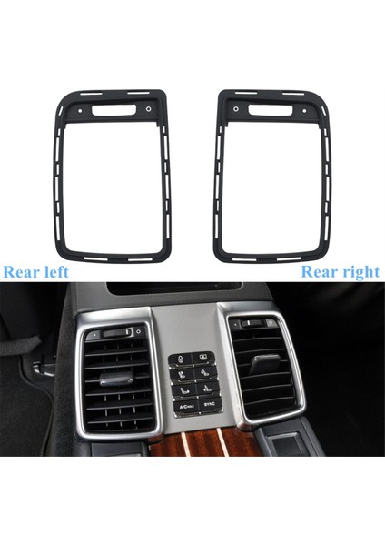 Araba Arka Sol Klima A/c Havalandırma Izgarası Dış Çerçeve Paneli 970552171C Porsche Panamera 2010-2016 Için (Yurt Dışından) modelleri