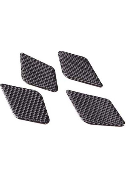 Mercedes-Benz C Sınıfı Için W206 2022 2023 Yumuşak Karbon Fiber Araba Iç Kapı Kolu Kase Kapağı Trim Etiket Aksesuarları (Yurt Dışından)