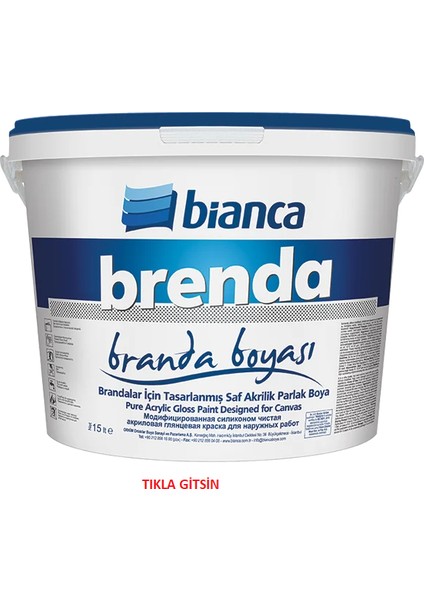 Brenda Branda Boyası Ral -7047 2,5 Lt
