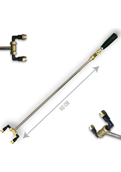 Rca Plastik Çatal Yaprakaltı Tabanca (60CM)