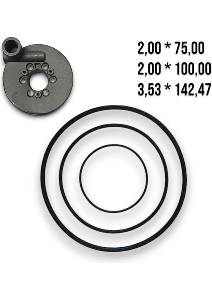 Oring Manifolt Kapak Önallar